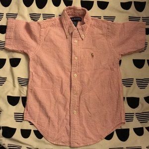 Boys Ralph Lauren short sleeved button down